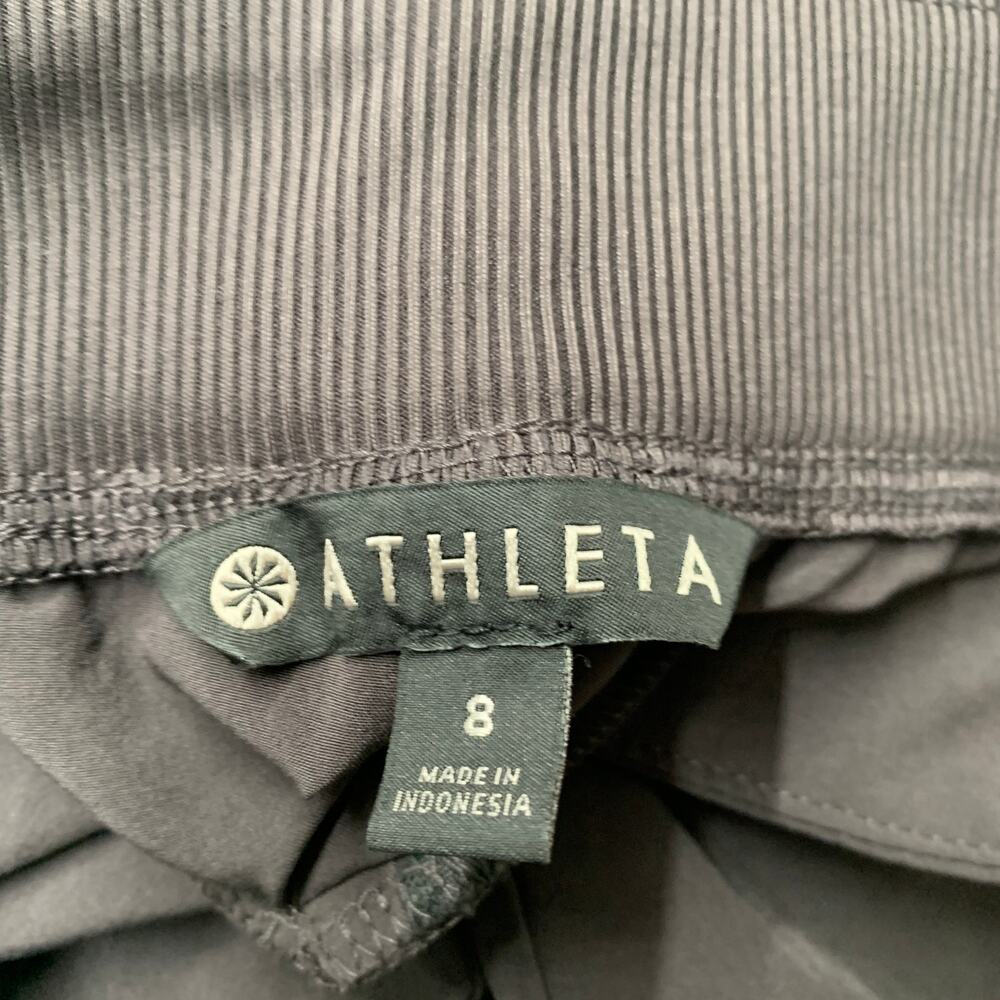 Athleta Women Trekkie Jogger Pants 8 Brown Hiking Outdoors Stretch Pockets 27 - Picture 4 of 10